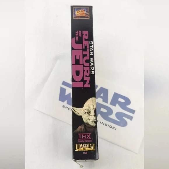 Star Wars Return of the Jedi VHS With Original Promotional Books - Picture 3 of 3